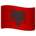 🇦🇱 Bendera Albania WhatsApp