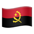 🇦🇴 Bendera Angola Apple