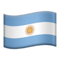 🇦🇷 Bendera Argentina Apple
