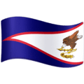 🇦🇸 Bendera Samoa Amerika Facebook