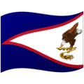 🇦🇸 Bendera Samoa Amerika Google