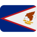 🇦🇸 Bendera Samoa Amerika Twitter