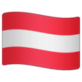 🇦🇹 Bendera Austria WhatsApp