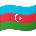 🇦🇿 Bendera Azerbaijan Google