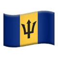 🇧🇧 Bendera Barbados Apple