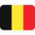 🇧🇪 Bendera Belgia Twitter