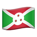 🇧🇮 Bendera Burundi Apple