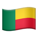 🇧🇯 Bendera Benin Apple