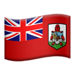 🇧🇲 Bendera Bermuda Apple