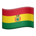 🇧🇴 Bendera Bolivia Apple