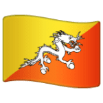 🇧🇹 Bendera Bhutan WhatsApp