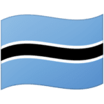 🇧🇼 Bendera Botswana Google