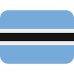 🇧🇼 Bendera Botswana Twitter