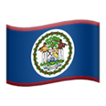 🇧🇿 Bendera Belize Apple