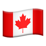 🇨🇦 Bendera Kanada Apple