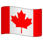 🇨🇦 Bendera Kanada WhatsApp