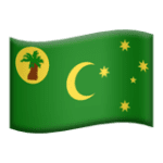 🇨🇨 Bendera Kepulauan Cocos Keeling Apple