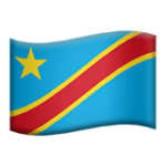 🇨🇩 Bendera Kongo Kinshasa Apple