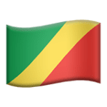 🇨🇬 Bendera Kongo Brazzaville Apple
