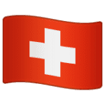🇨🇭 Bendera Swiss WhatsApp