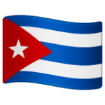 🇨🇺 Bendera Kuba WhatsApp