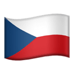 🇨🇿 Bendera Ceko Apple