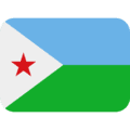 🇩🇯 Bendera Djibouti Twitter