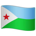 🇩🇯 Bendera Djibouti WhatsApp