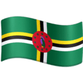 🇩🇲 Bendera Dominika Facebook