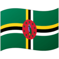 🇩🇲 Bendera Dominika Google