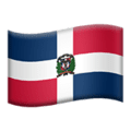 🇩🇴 Bendera Republik Dominika Apple