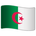 🇩🇿 Bendera Aljazair WhatsApp