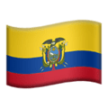 🇪🇨 Bendera Ekuador Apple