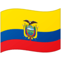 🇪🇨 Bendera Ekuador Google