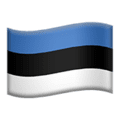 🇪🇪 Bendera Estonia Apple