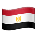 🇪🇬 Bendera Mesir Apple