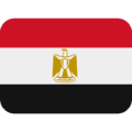 🇪🇬 Bendera Mesir Twitter