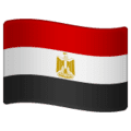 🇪🇬 Bendera Mesir WhatsApp