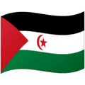 🇪🇭 Bendera Sahara Barat Google