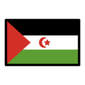 🇪🇭 Bendera Sahara Barat OpenMoji
