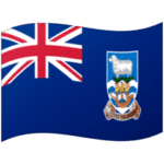🇫🇰 Bendera Kepulauan Falkland Google