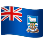🇫🇰 Bendera Kepulauan Falkland WhatsApp