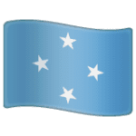 🇫🇲 Bendera Mikronesia WhatsApp