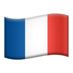 🇫🇷 Bendera Prancis Apple