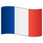 🇫🇷 Bendera Prancis WhatsApp