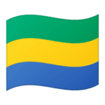 🇬🇦 Bendera Gabon Google