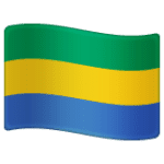 🇬🇦 Bendera Gabon WhatsApp