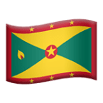 🇬🇩 Bendera Grenada Apple