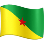 🇬🇫 Bendera Guyana Prancis Facebook