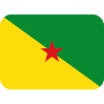 🇬🇫 Bendera Guyana Prancis Twitter